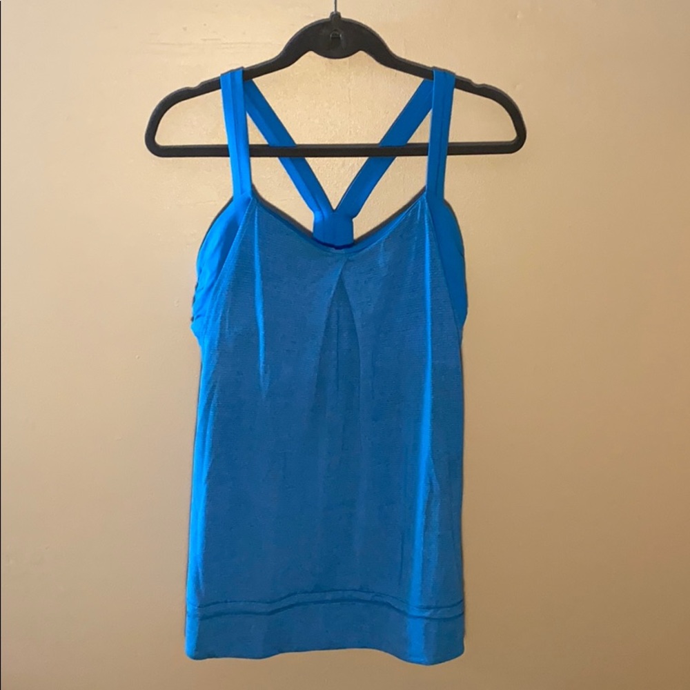 lululemon tank with built in bra